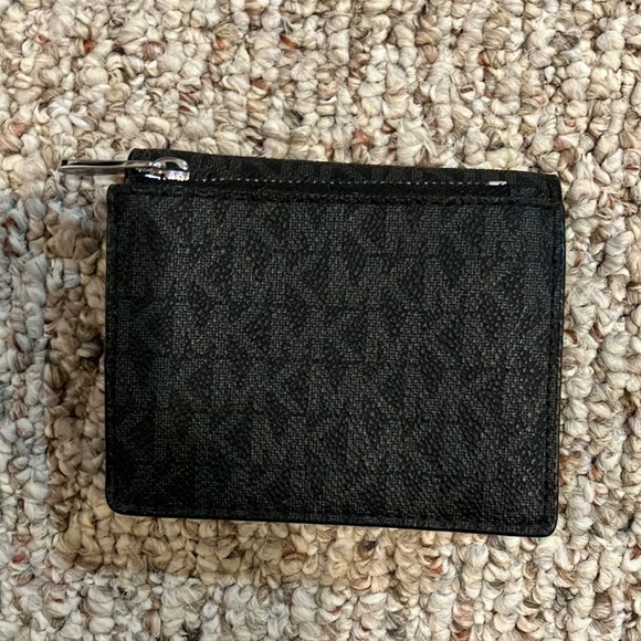 Michael Kors Jet Set Logo Saffiano Leather Carryall Card Case Wallet 35S9STVD2B - Picture 7 of 11